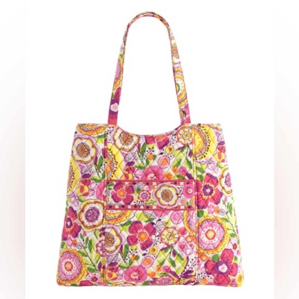 Vera Bradley 2013 retired Clementine Curvy Tote shoulder bag